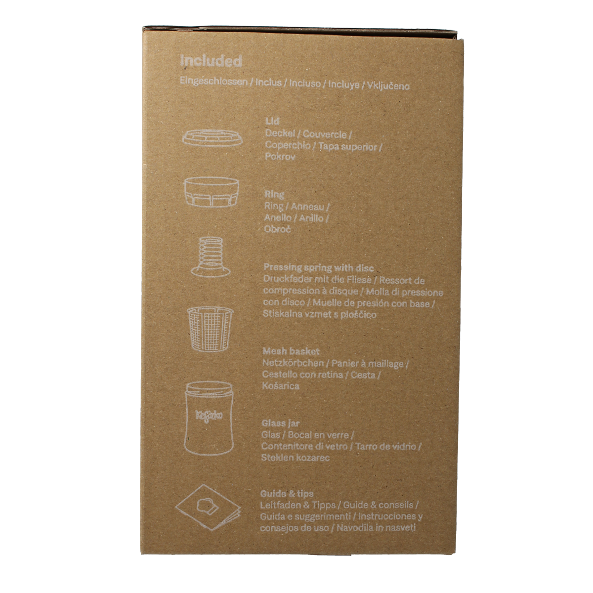 Kefirko Kaas kefir maker 848ml 1.00 Stuks