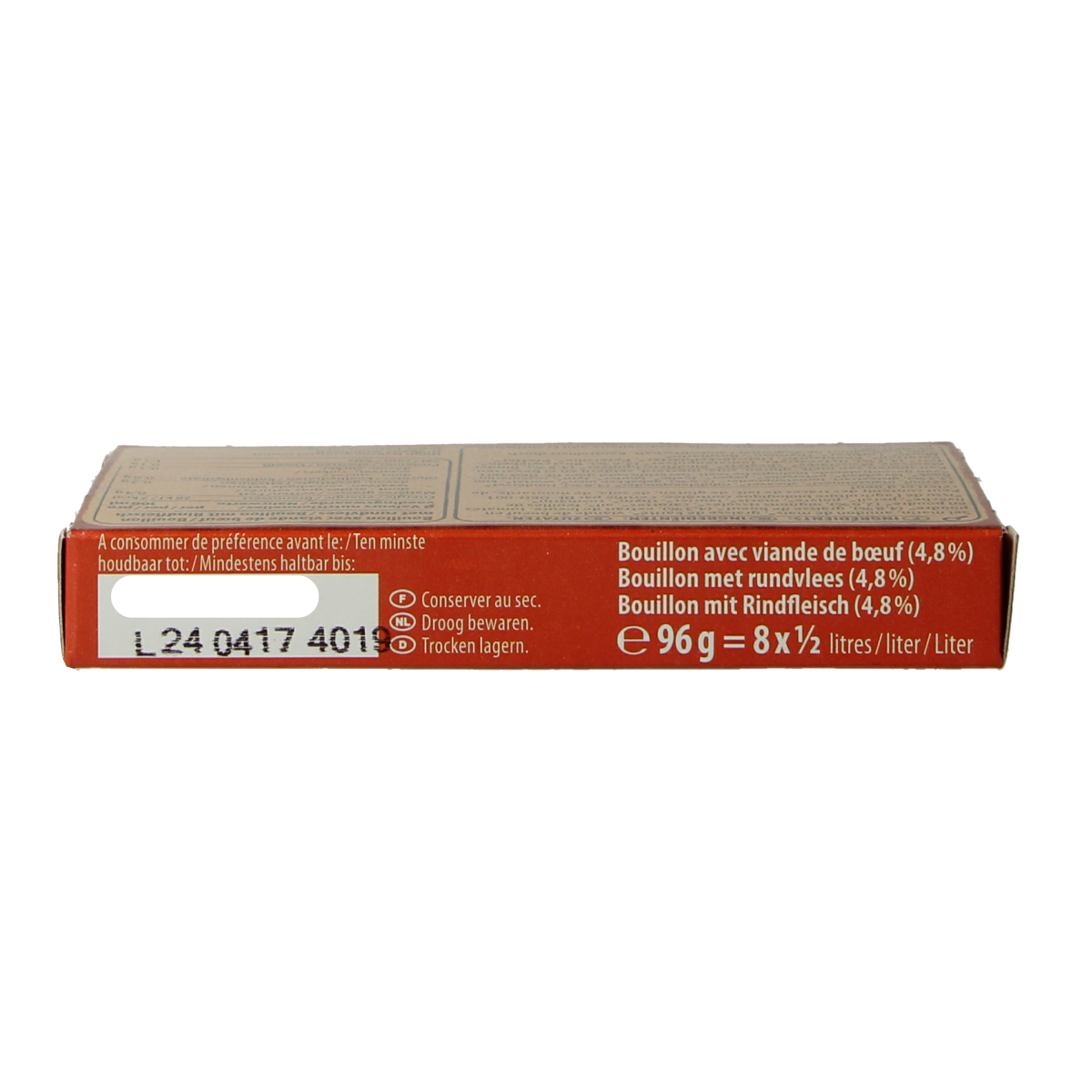 Natur Compagnie Rundvleesbouillon blokjes bio 8.00 Stuks