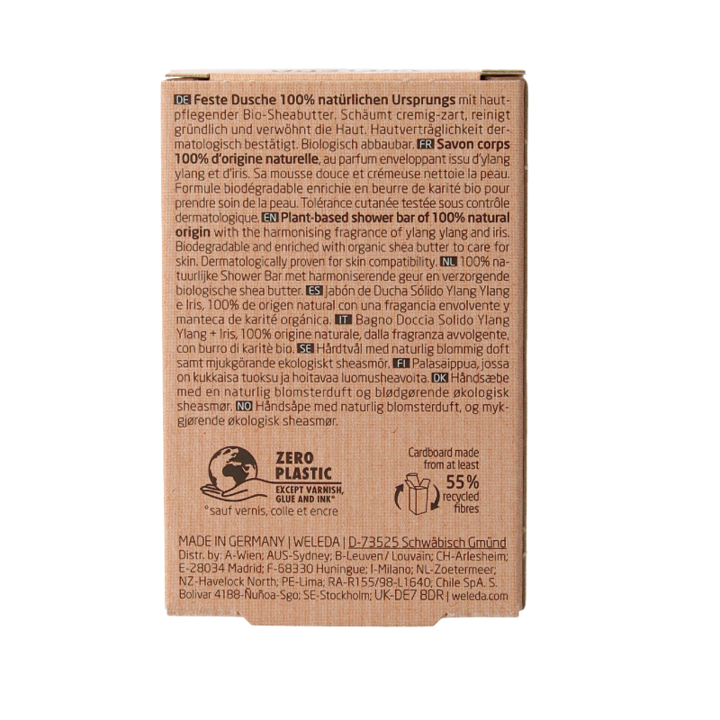 Weleda Shower bar ylang ylang + iris 75 Gram