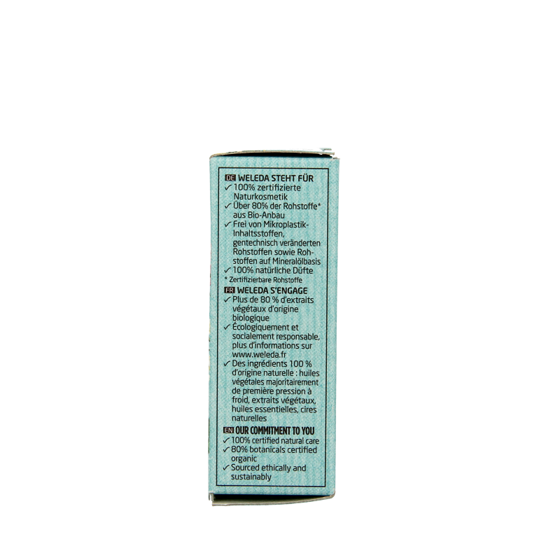 Weleda Shower bar geranium + litsea cubeba 75 Gram
