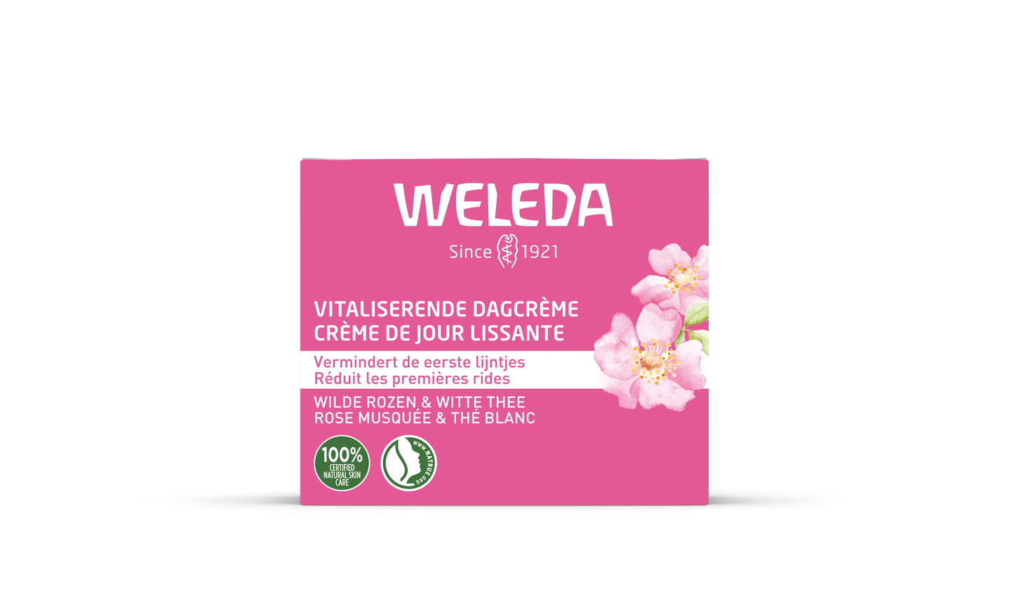 Weleda Wilde rozen & witte thee dagcreme 40.00 Milliliter