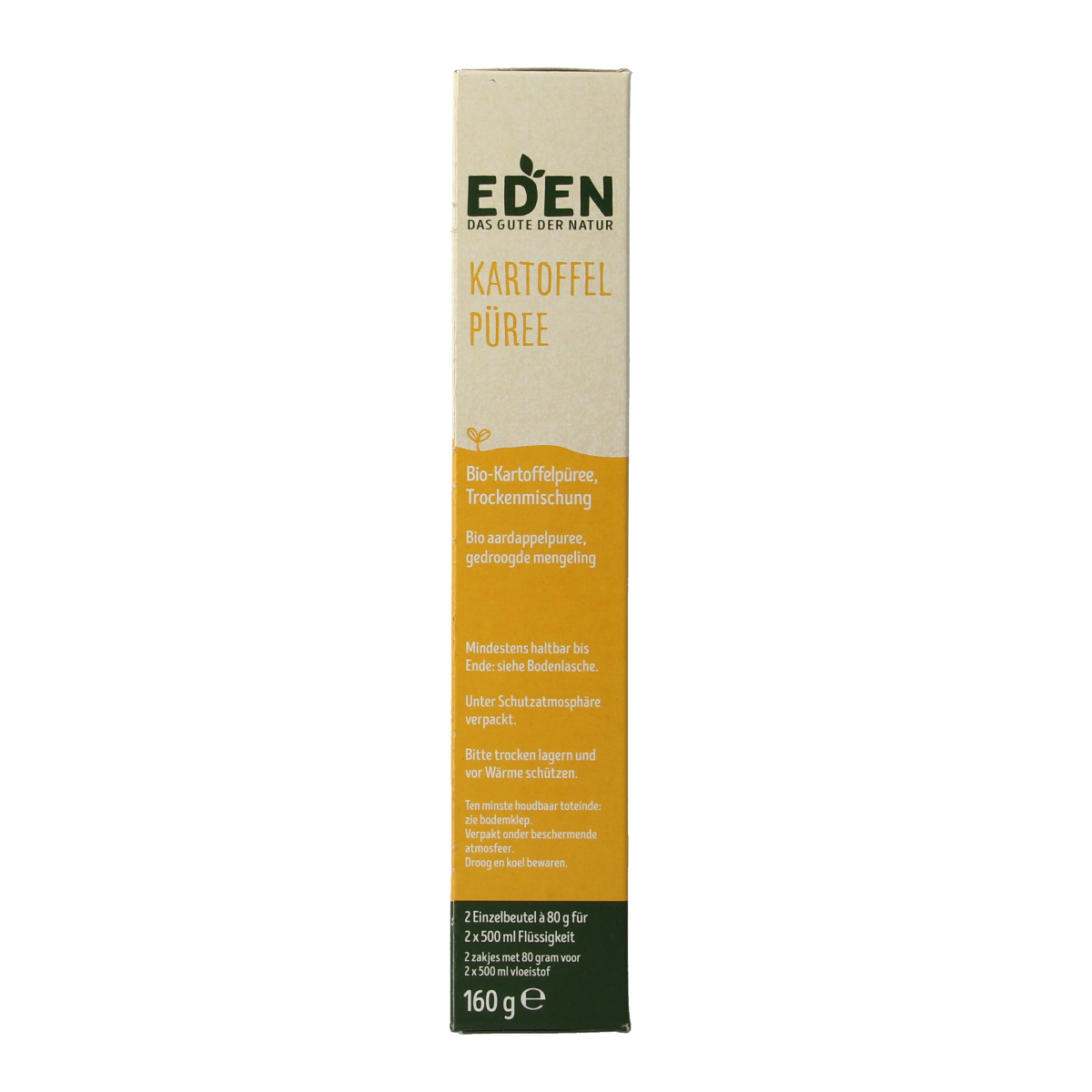 Eden Aardappelpuree bio 160.00 Gram