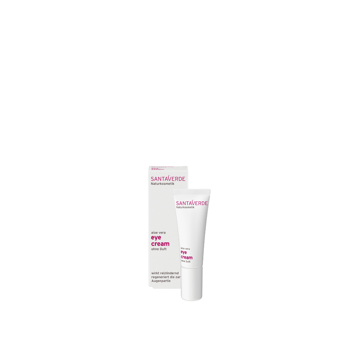 Santaverde Aloe vera eye cream parfumvrij 10 Milliliter