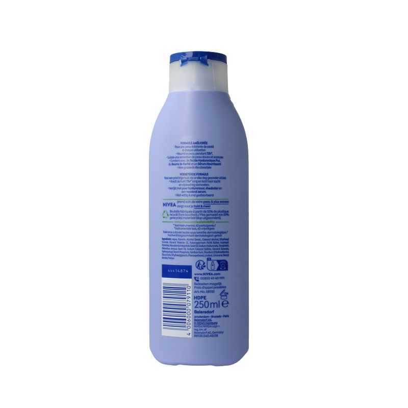 Nivea Bodymilk zijdezacht 250 Milliliter