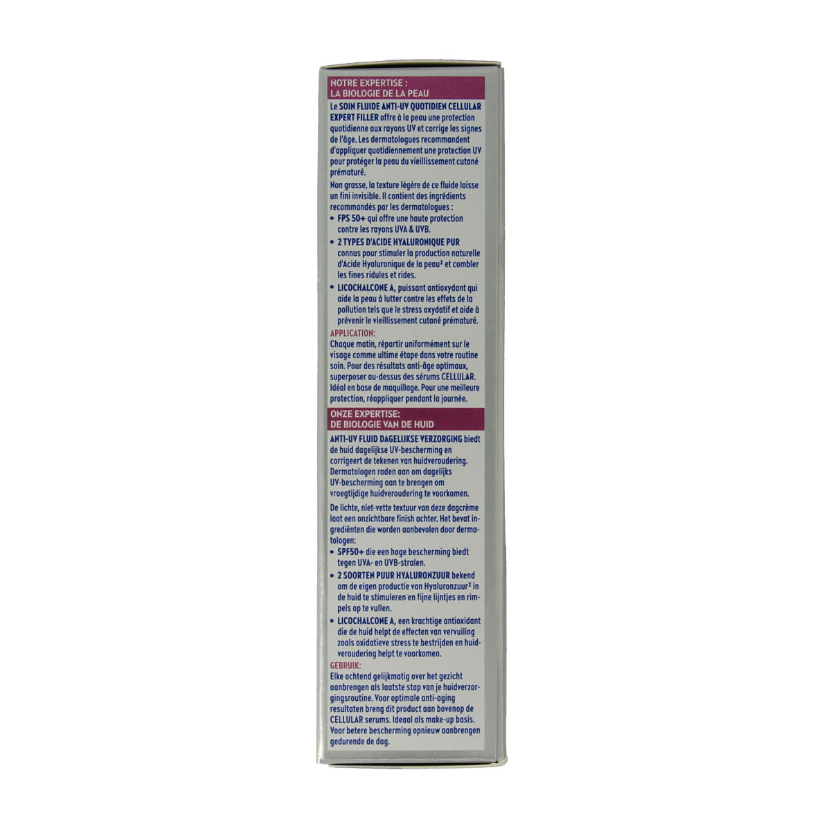 Nivea Hyaluron cellular expert filler day fluid SPF50 30.00 Milliliter