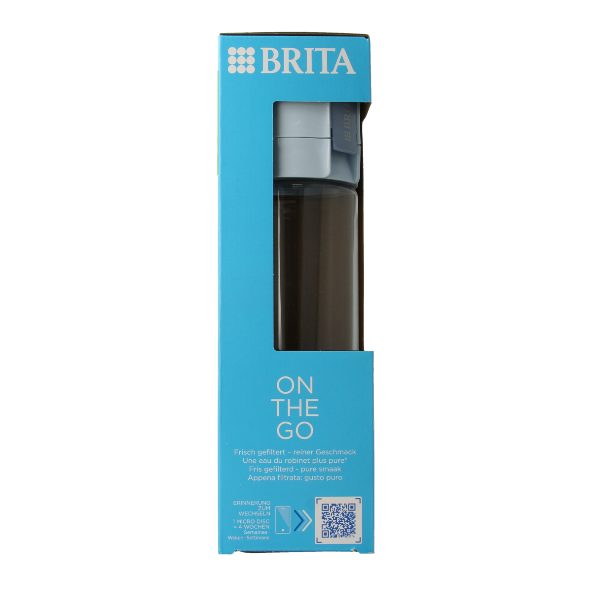 Brita BRITA waterfilterfles lightblue 3.00 Stuks