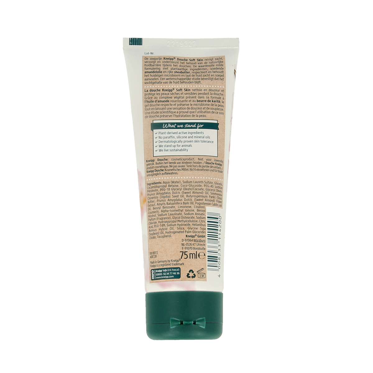 Kneipp Mini douchegel Soft Skin 75.00 Milliliter