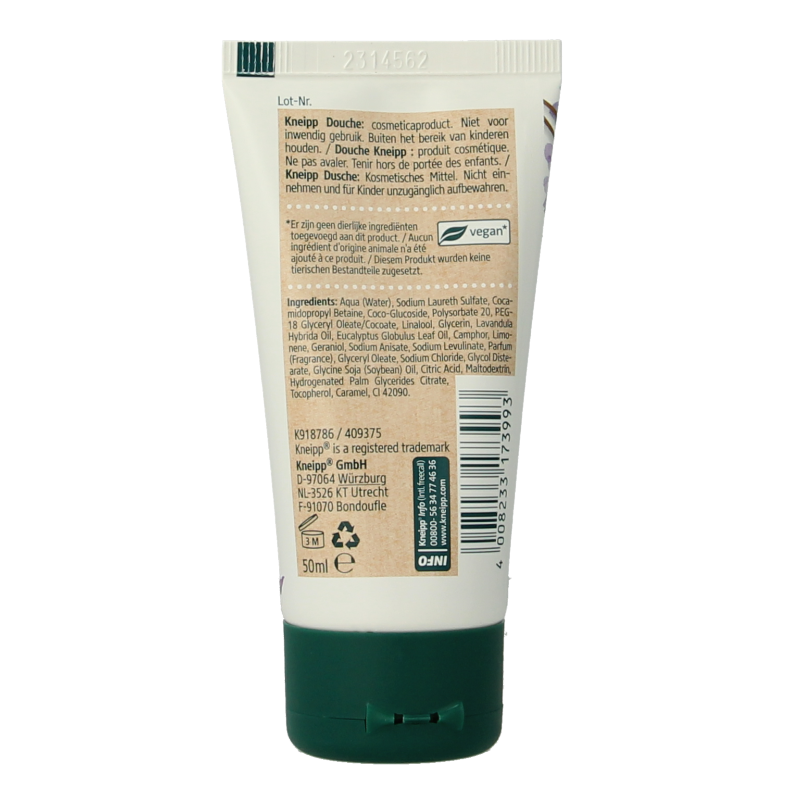 Kneipp Douche relaxing mini 50 Milliliter