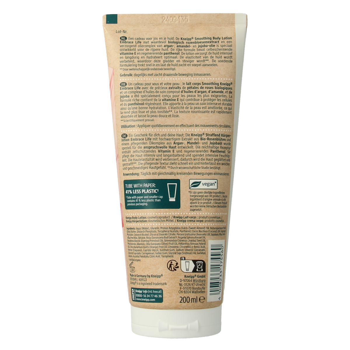 Kneipp Bodylotion embrace life 200.00 Milliliter
