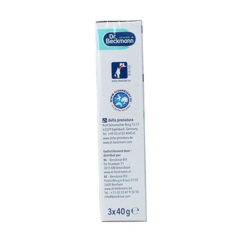 Dr.Beckmann Vitrage wit 40 gram 3 Stuks