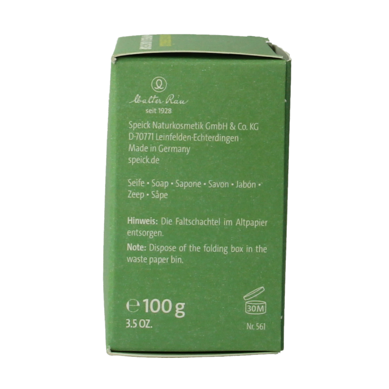 Speick Aloe vera zeep in doosje 100 Gram