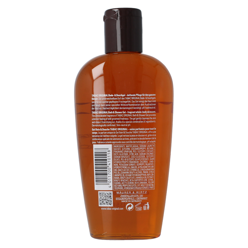 Tabac Original bath & showergel 400.00 Milliliter