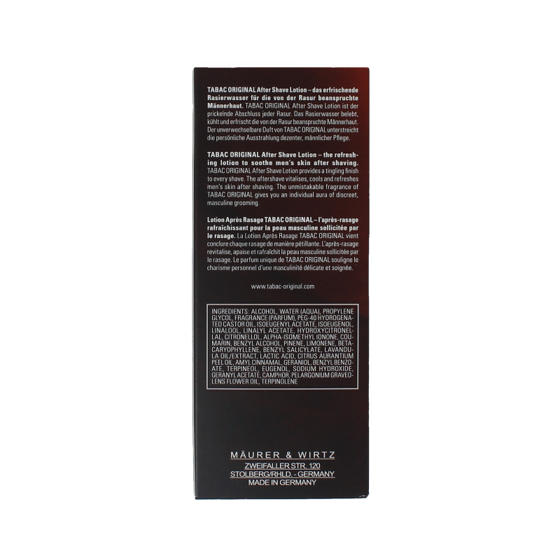 Tabac Original aftershave lotion 100.00 Milliliter