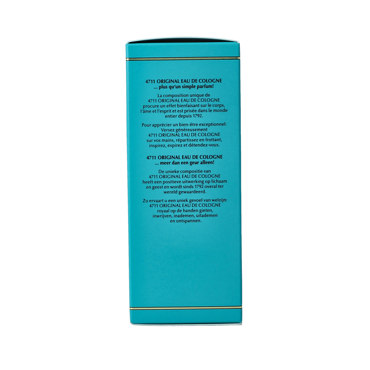 4711 Eau de cologne molanus bottle 100.00 Milliliter