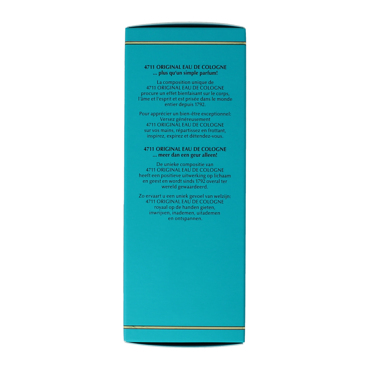 4711 Eau de cologne molanus bottle in folding box 150.00 Milliliter