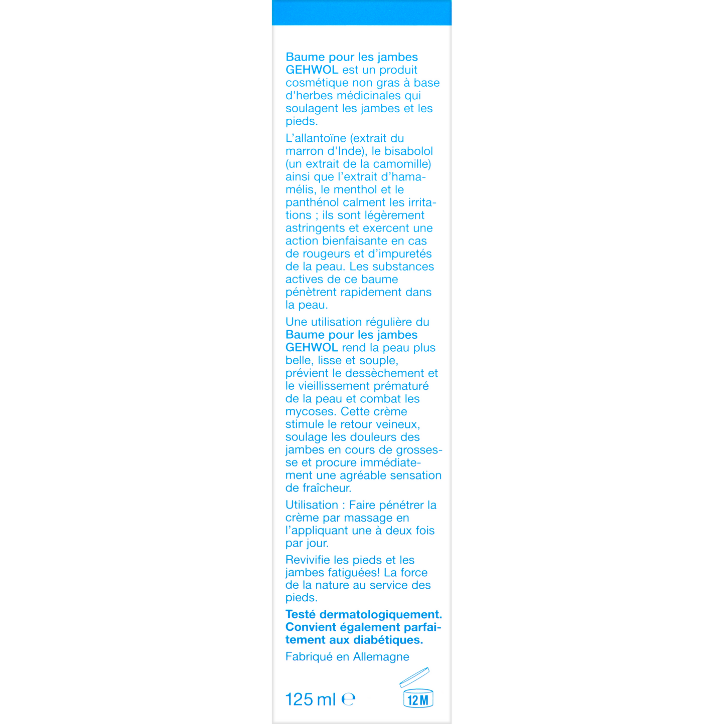 Gehwol Been balsem 125 Milliliter