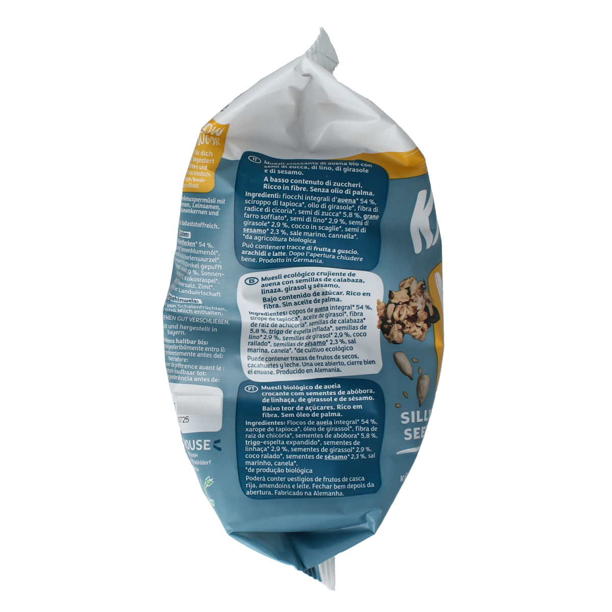 Barnhouse Krunchy Silly seeds low sugar 375.00 Gram