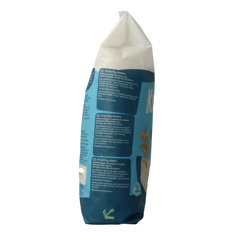 Barnhouse Krunchy pur haver zonder toegevoegde suikers bio 750 Gram