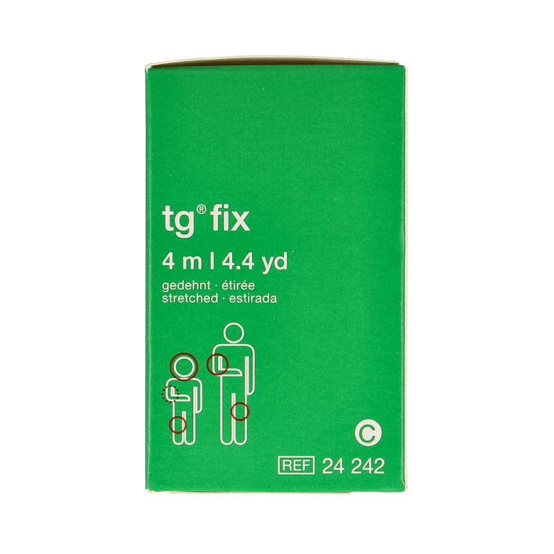 TG Fix netverband C rekbaar 4 meter hoofd /been/arm 1.00 Stuks