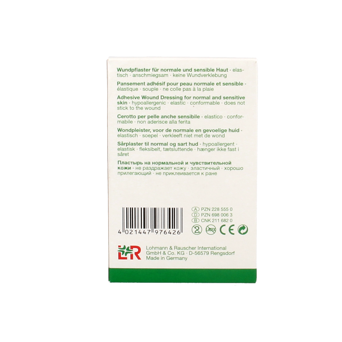 Curaplast Sensitive wondpleister 4 x 10cm 10.00 Stuks