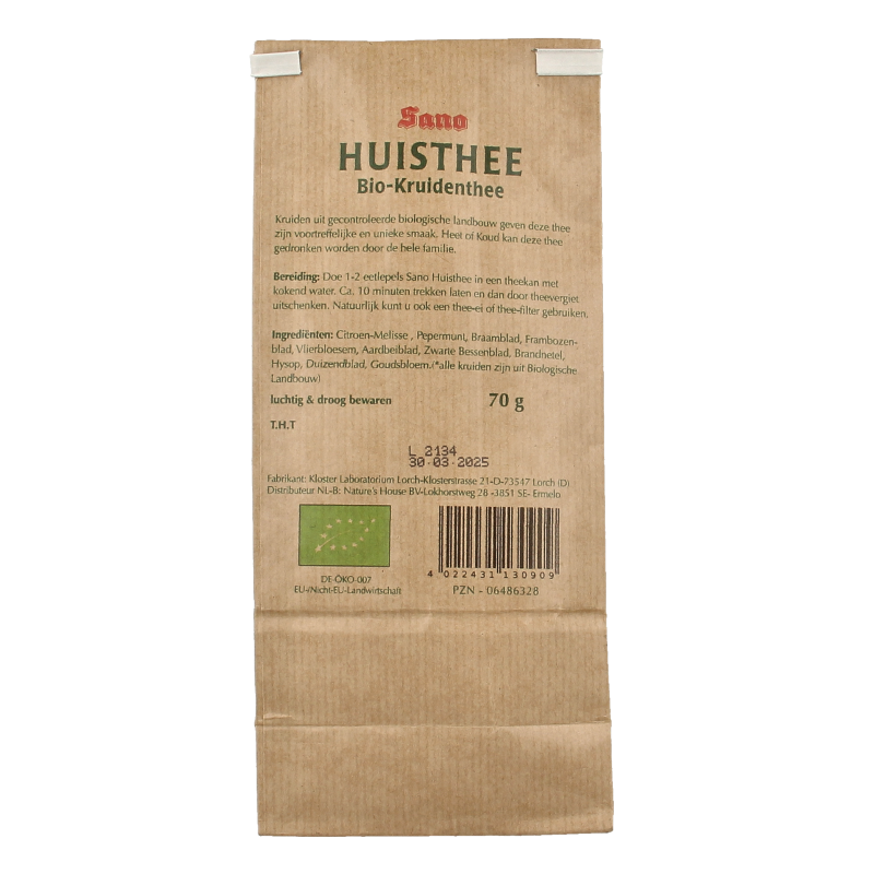 Sano Huisthee bio 70 Gram