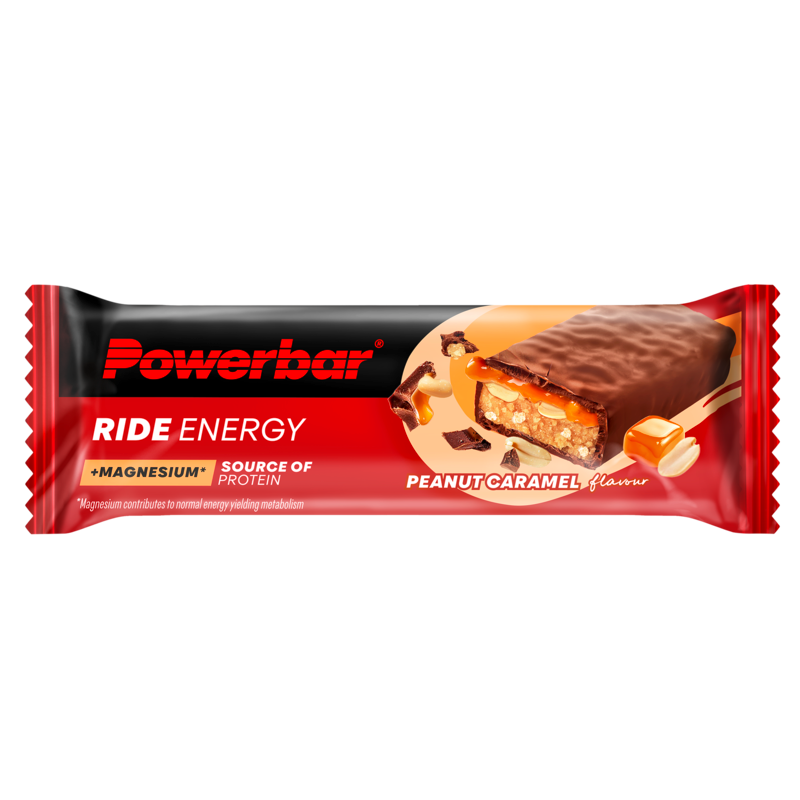 Powerbar Ride energy bar peanut caramel 55.00 Gram