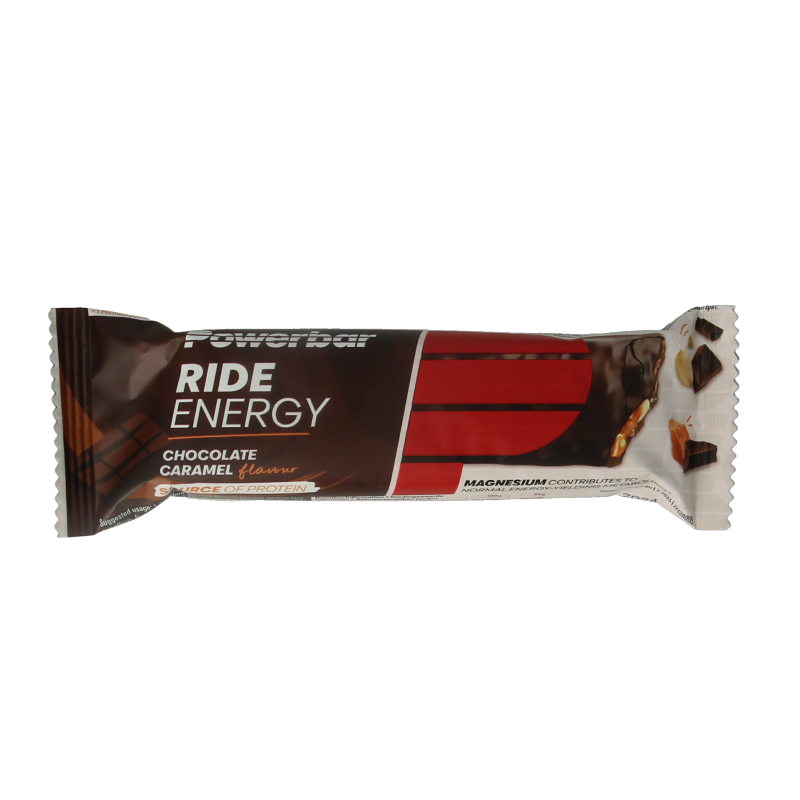 Powerbar Ride energy bar chocola caramel 55.00 Gram