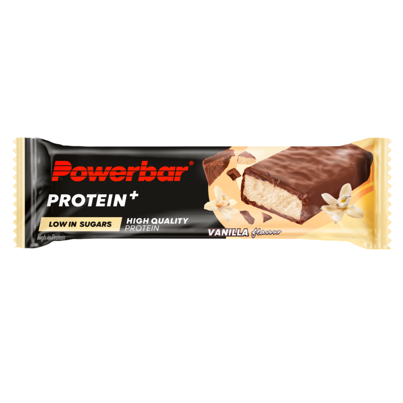 Powerbar Protein+ bar low sugar vanilla 35 Gram