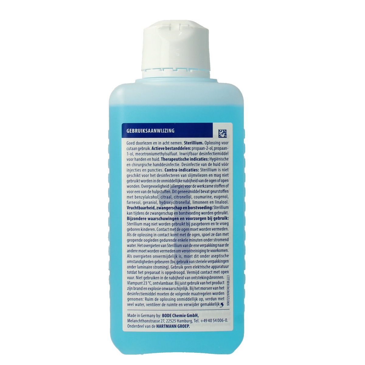 Sterillium Handdesinfectie alcohol 500.00 Milliliter