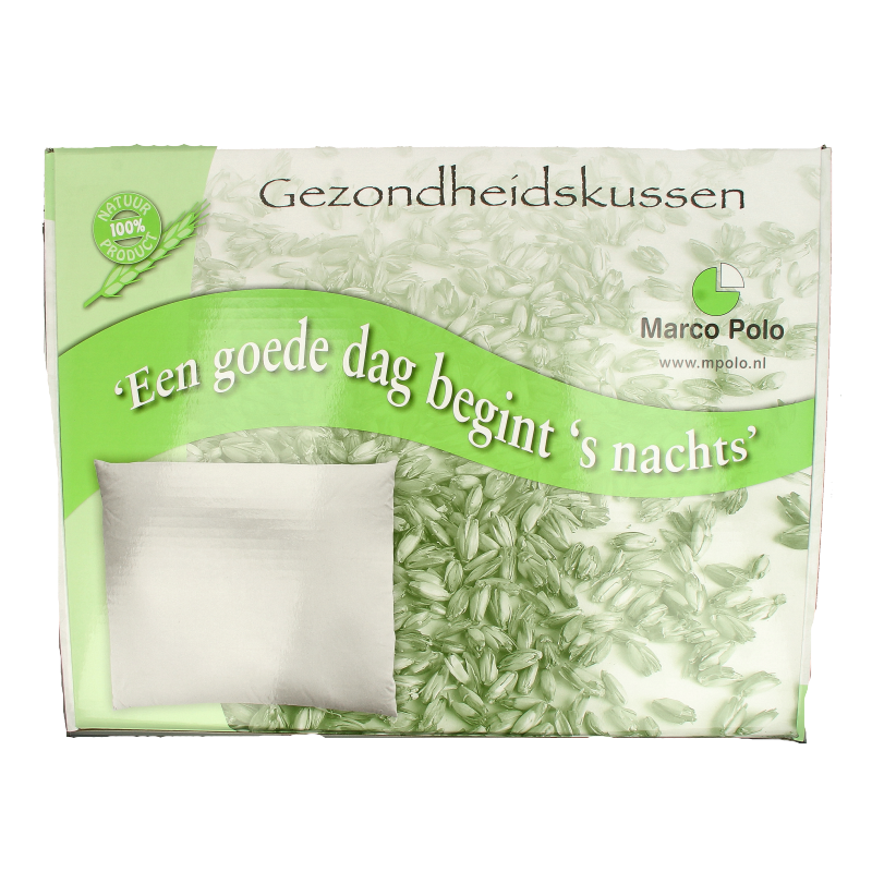 Marco Polo Boekweit kussen 50 x 60cm met ritssluiting 1 Stuks