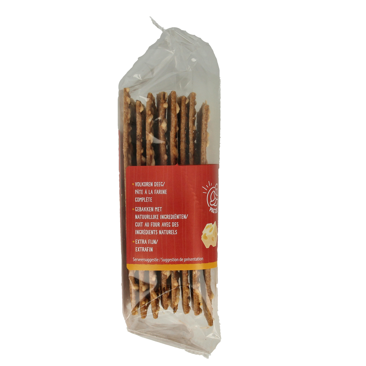Dr. Karg's Crackers pretzel kaas bio 160.00 Gram