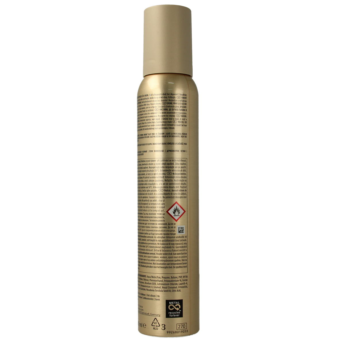 Wella 2Day volume ultra strong mousse 200.00 Milliliter