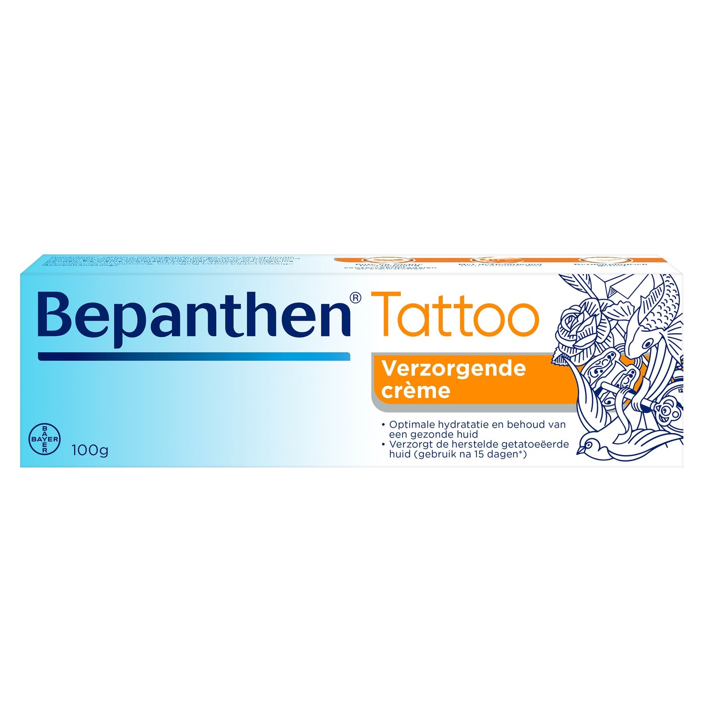 Bepanthen Tattoo verzorgende ceme 100.00 Gram