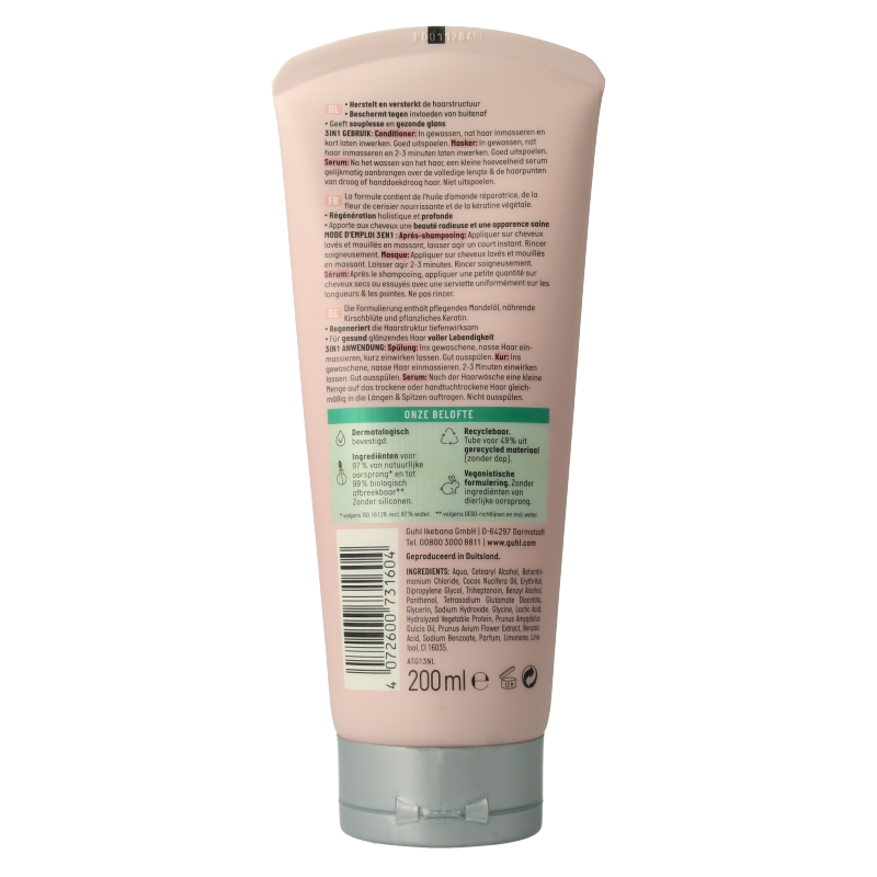 Guhl Rijke voeding 3-in-1 masker condit serum 200 Milliliter
