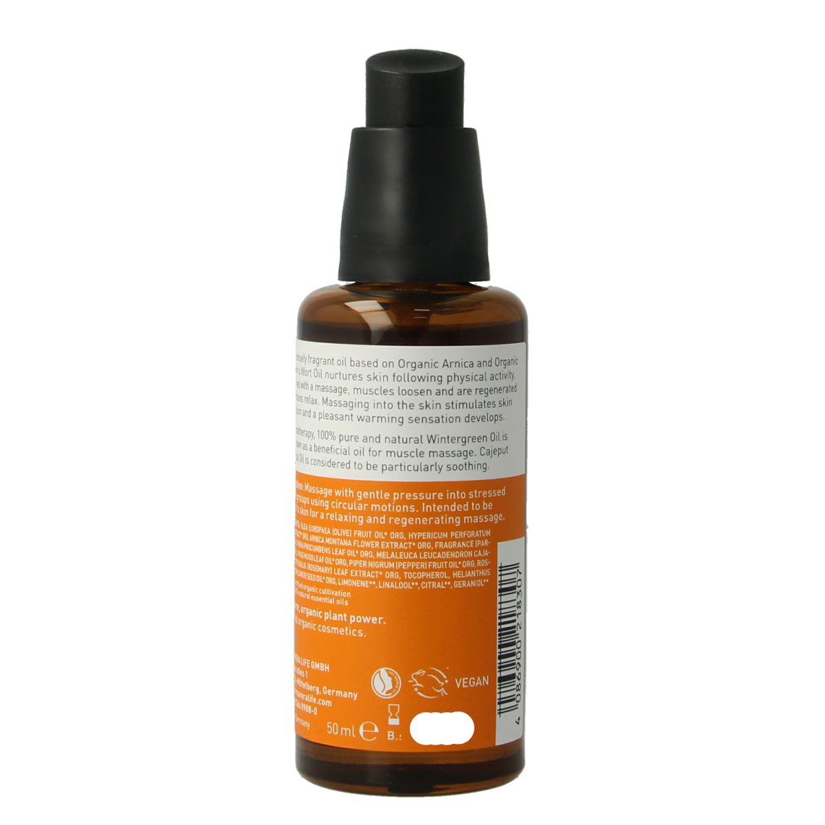 Primavera Muscle comfort rub bio 50.00 Milliliter