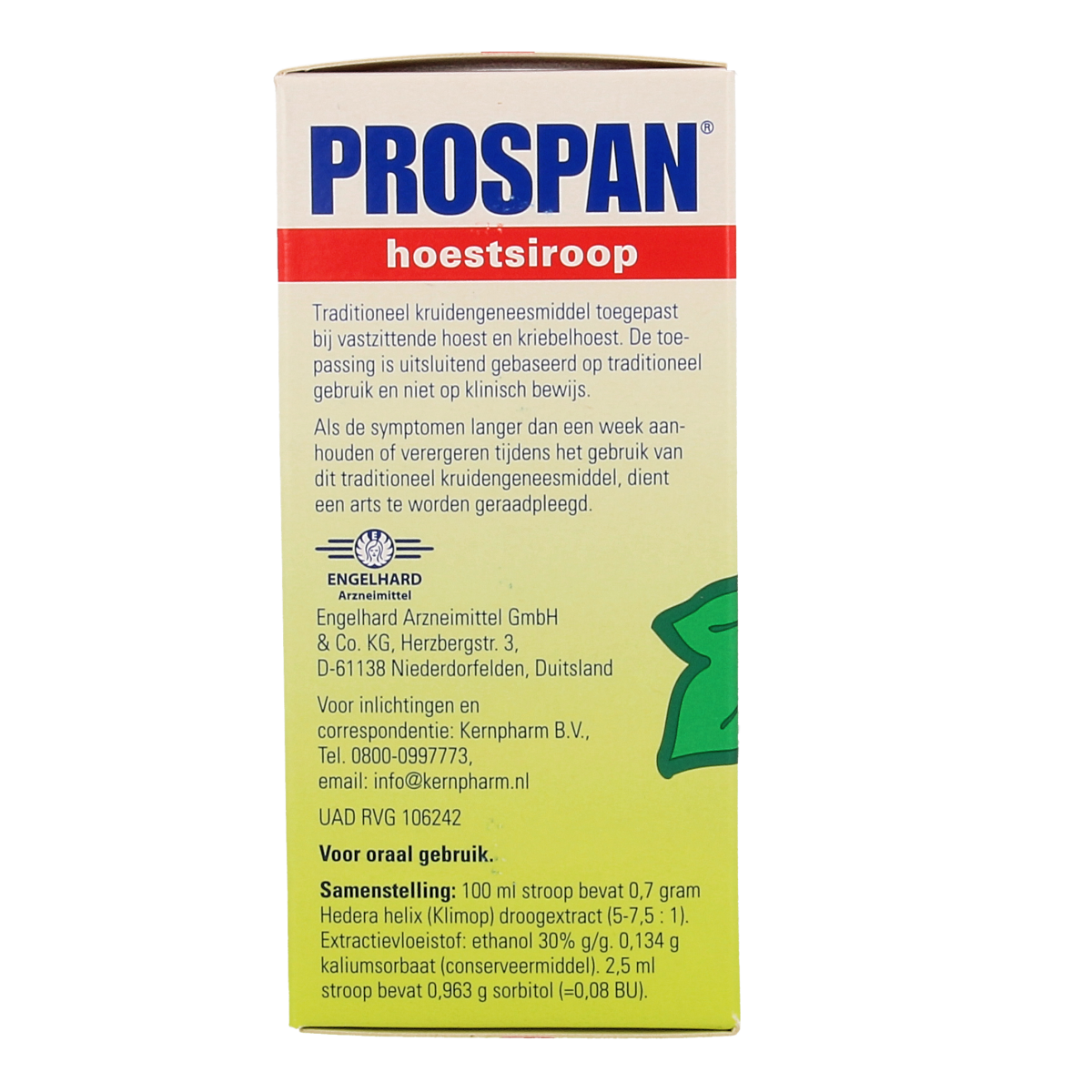 Prospan Hedera helix 100.00 Milliliter