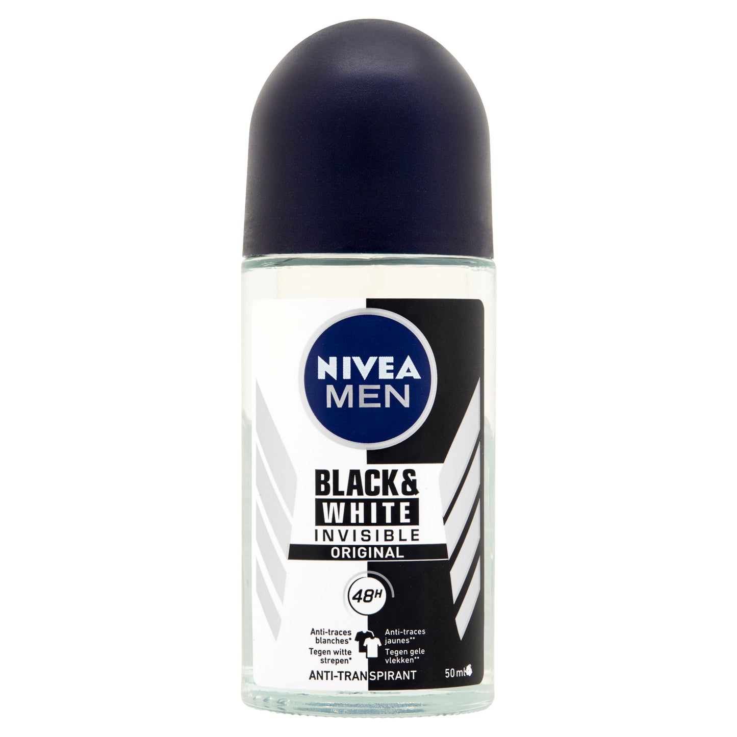 Nivea Men deodorant roller invisible black 50.00 Milliliter