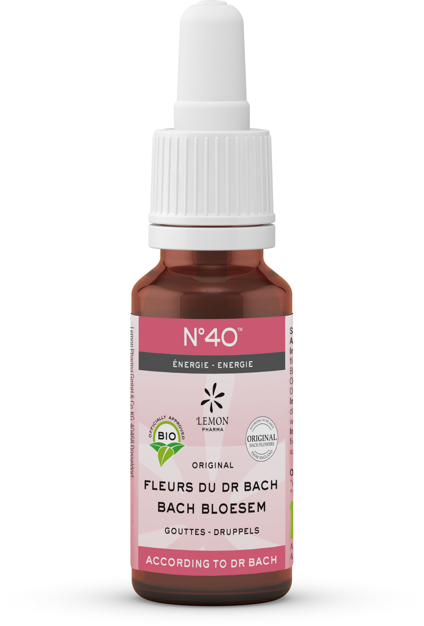 Bach Bloesem Bach bloesems mengeling 40 energie bio 20.00 Milliliter
