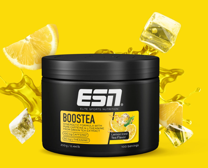 ESN Boostea/Infused ice tea lemon 200 Gram