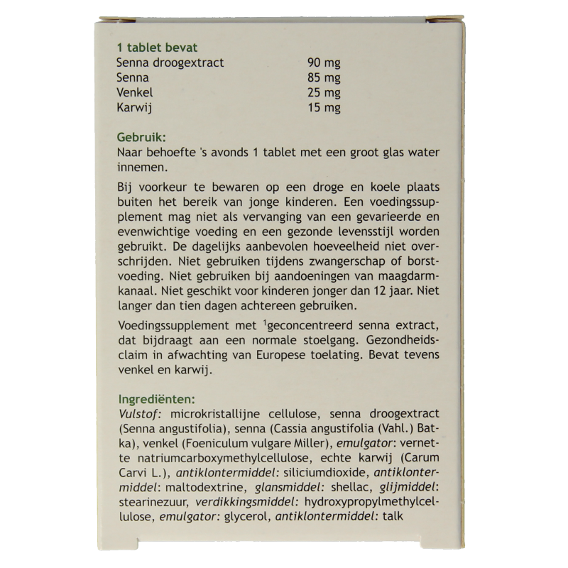 Grunwalder Nr. 1 stoelgang 60 Tabletten