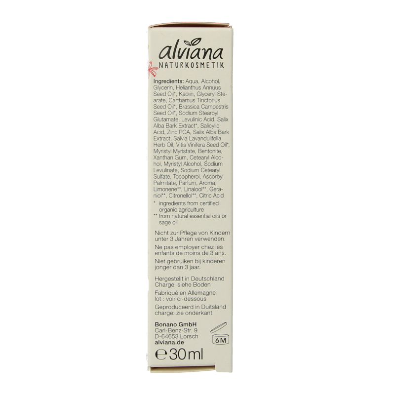 Alviana Hello clear fluid 30 Milliliter