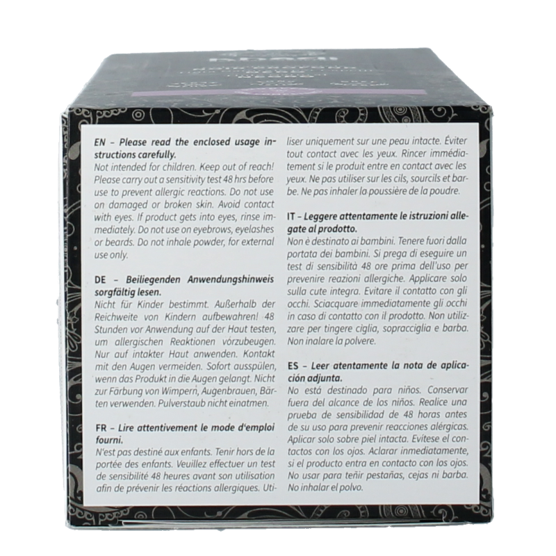 Khadi Haarkleur black 100 Gram