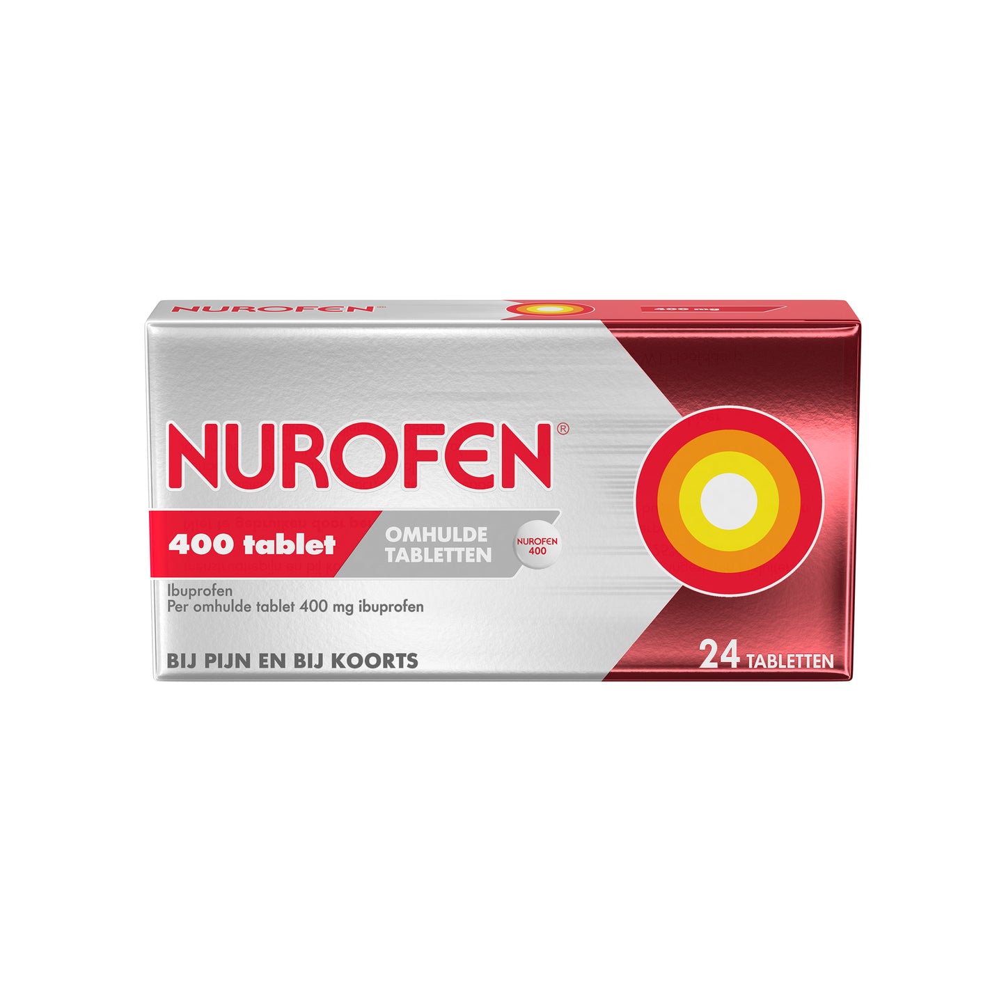 Nurofen Ibuprofen omhulde tabletten 400mg 24.00 Tabletten