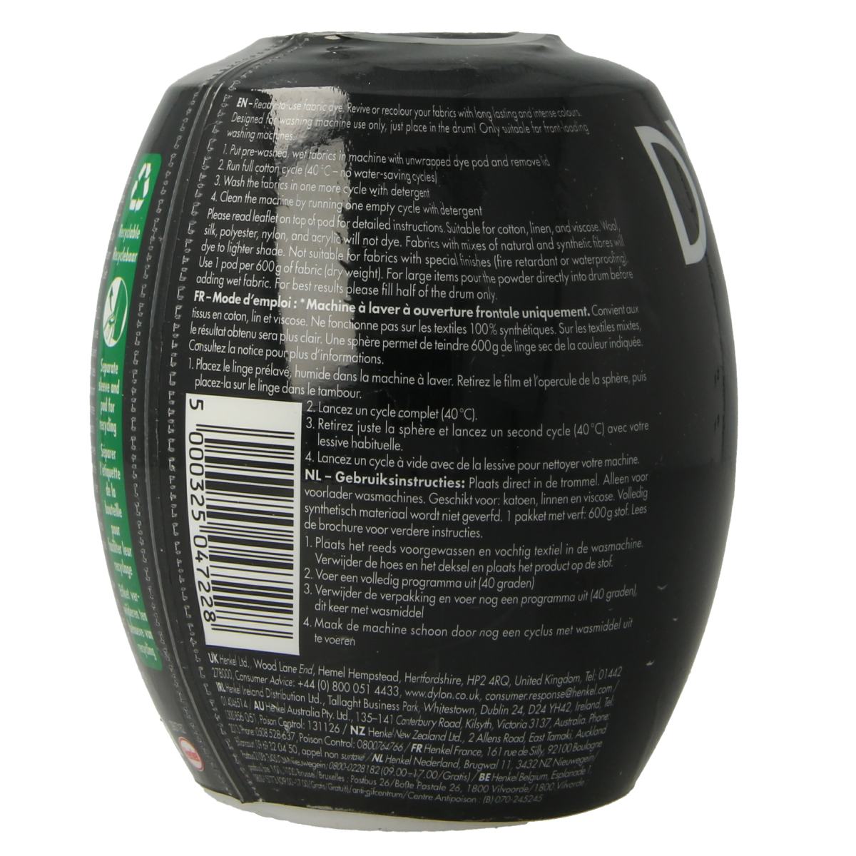 Dylon Pod smoke grey 350.00 Gram
