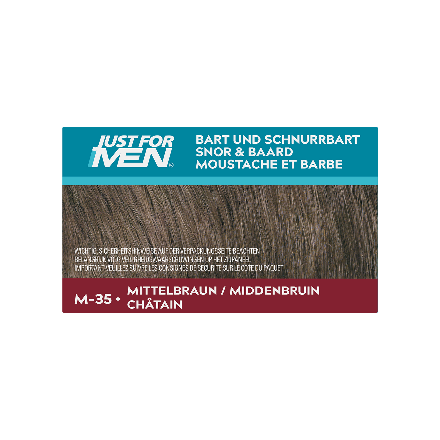 Just For Men Snor & baard middenbruin M35 24 Gram