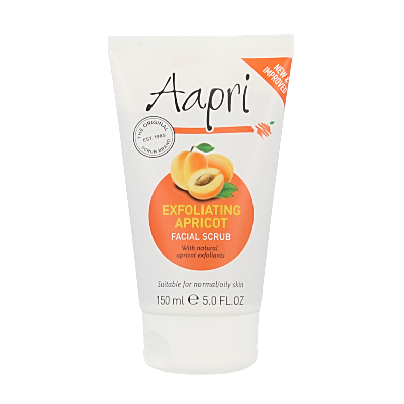 Aapri Gezichtscrub normale/vette huid exfoliating 150 Milliliter