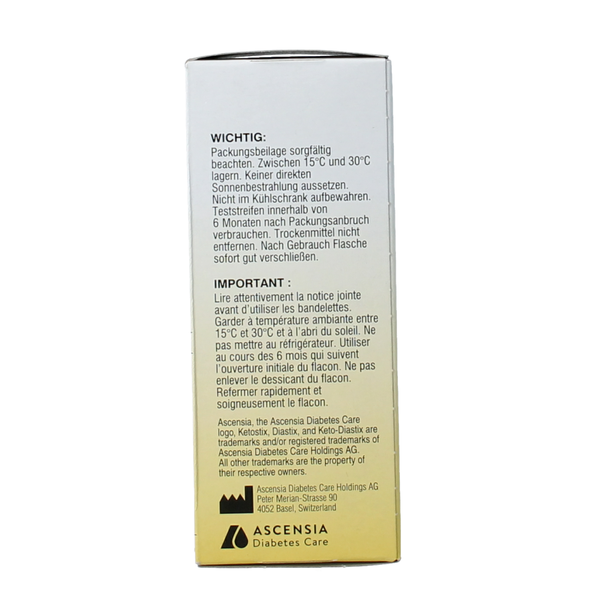 BCM Ketostix teststrips 50.00 Stuks
