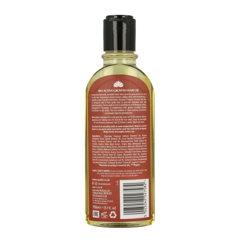 Ayumi Growth hair oil 150 Milliliter