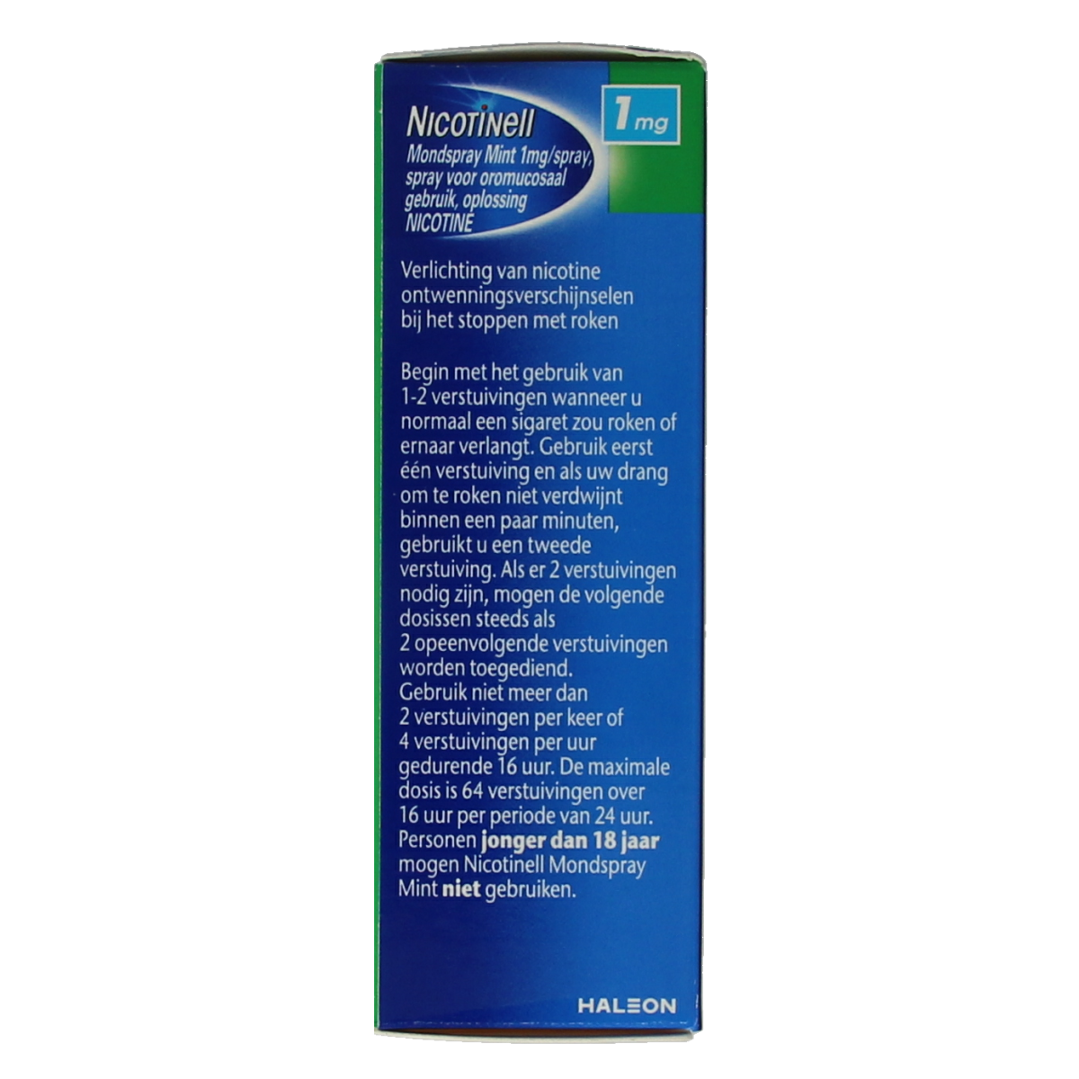 Nicotinell Mondspray 1mg 30.00 Milliliter