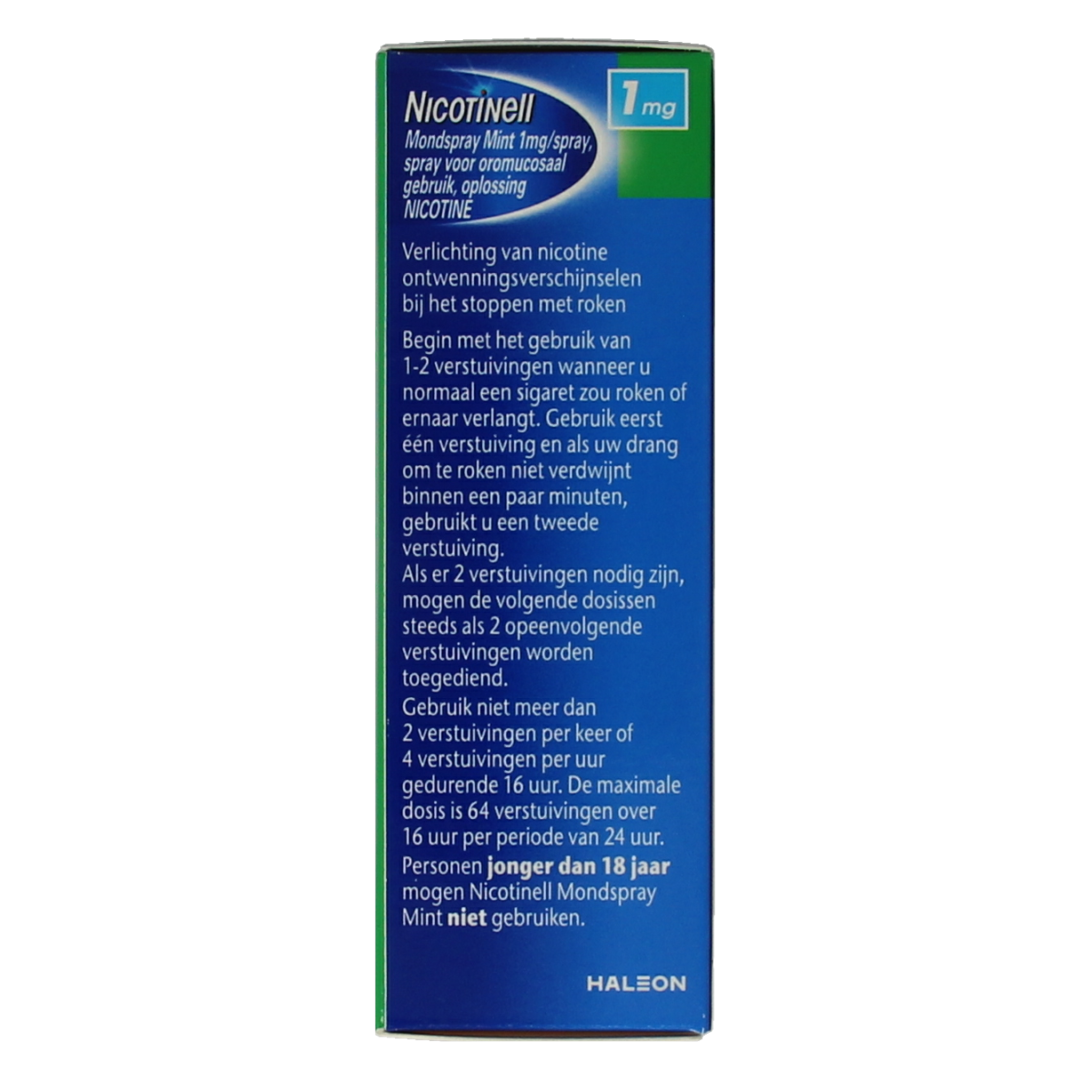 Nicotinell Mondspray 1mg 15.00 Milliliter